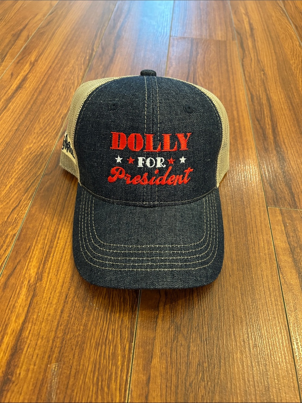 Dollywood Dolly for President Baseball Cap Adult Size